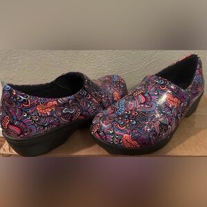 Colorful Paisley Women's Easy Works shoes